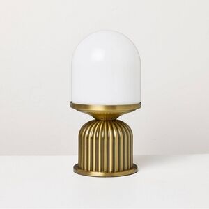 Hearth & Hand With Magnolia White and Gold Accent Lamp